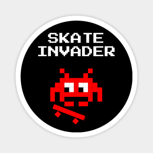 Skate Invader Magnet